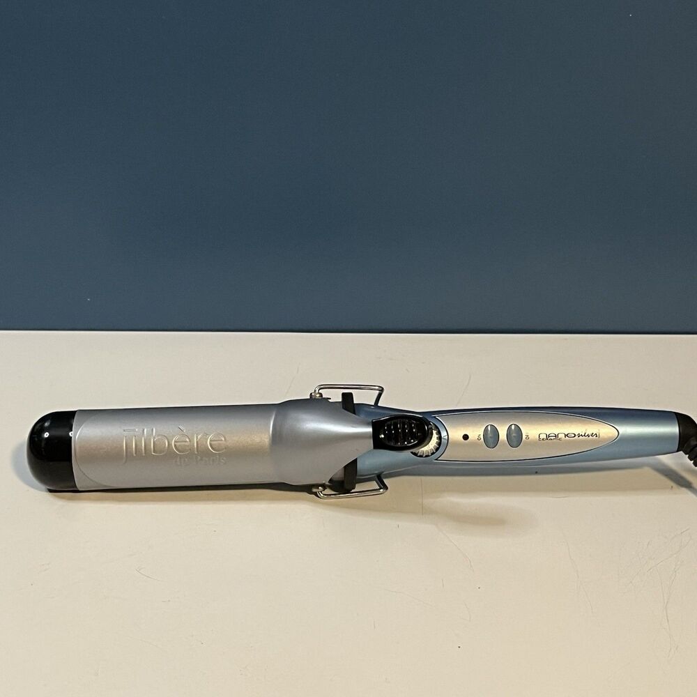 Jilbere de Paris Professional Ceramic Curling Iron 1.5” JBNS2038S Blue Tested!